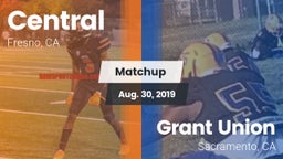 Matchup: Central  vs. Grant Union  2019