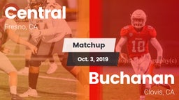 Matchup: Central  vs. Buchanan  2019