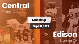 Matchup: Central  vs. Edison  2020