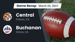 Recap: Central  vs. Buchanan  2021