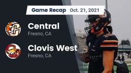 Recap: Central  vs. Clovis West  2021