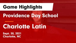 Providence Day School vs Charlotte Latin  Game Highlights - Sept. 30, 2021