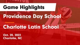 Providence Day School vs Charlotte Latin School Game Highlights - Oct. 20, 2022
