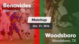 Matchup: Benavides High vs. Woodsboro  2016