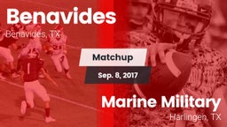 Matchup: Benavides High vs. Marine Military  2017