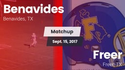 Matchup: Benavides High vs. Freer  2017