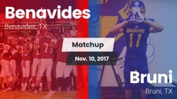 Matchup: Benavides High vs. Bruni  2017