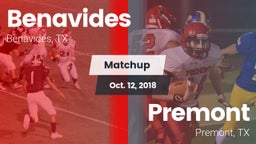 Matchup: Benavides High vs. Premont  2018