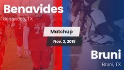 Matchup: Benavides High vs. Bruni  2018
