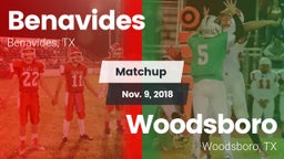 Matchup: Benavides High vs. Woodsboro  2018