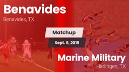 Matchup: Benavides High vs. Marine Military  2019