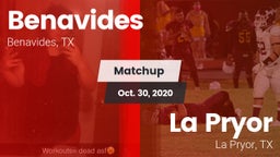 Matchup: Benavides High vs. La Pryor  2020