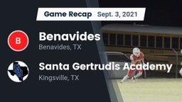 Recap: Benavides  vs. Santa Gertrudis Academy 2021