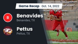 Recap: Benavides  vs. Pettus  2022