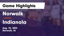 Norwalk  vs Indianola  Game Highlights - Aug. 25, 2022