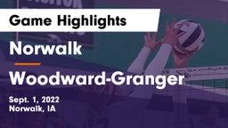 Norwalk  vs Woodward-Granger  Game Highlights - Sept. 1, 2022