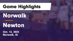 Norwalk  vs Newton   Game Highlights - Oct. 13, 2022
