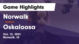 Norwalk  vs Oskaloosa  Game Highlights - Oct. 13, 2022