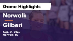 Norwalk  vs Gilbert  Game Highlights - Aug. 31, 2023