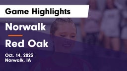 Norwalk  vs Red Oak  Game Highlights - Oct. 14, 2023