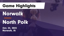 Norwalk  vs North Polk  Game Highlights - Oct. 24, 2023