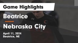 Beatrice  vs Nebraska City  Game Highlights - April 11, 2024