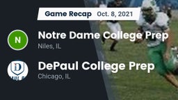 Recap: Notre Dame College Prep vs. DePaul College Prep  2021