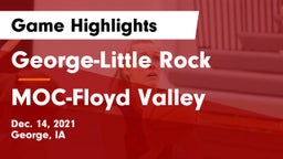 George-Little Rock  vs MOC-Floyd Valley  Game Highlights - Dec. 14, 2021