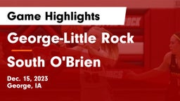 George-Little Rock  vs South O'Brien  Game Highlights - Dec. 15, 2023