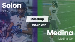 Matchup: Solon  vs. Medina  2017