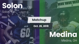 Matchup: Solon  vs. Medina  2018