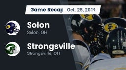 Recap: Solon  vs. Strongsville  2019