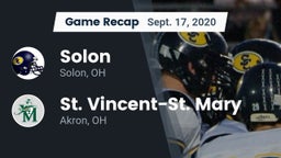 Recap: Solon  vs. St. Vincent-St. Mary  2020