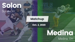 Matchup: Solon  vs. Medina  2020