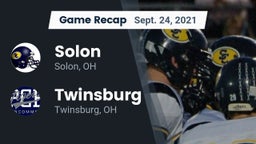 Recap: Solon  vs. Twinsburg  2021