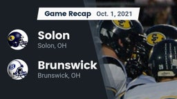 Recap: Solon  vs. Brunswick  2021