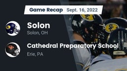 Recap: Solon  vs. Cathedral Preparatory School 2022