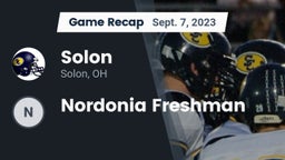 Recap: Solon  vs. Nordonia Freshman 2023