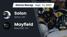 Recap: Solon  vs. Mayfield  2023