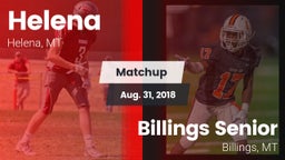 Matchup: Helena  vs. Billings Senior  2018