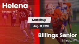 Matchup: Helena  vs. Billings Senior  2018