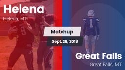 Matchup: Helena  vs. Great Falls  2018