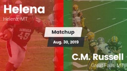 Matchup: Helena  vs. C.M. Russell  2019