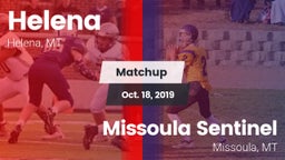 Matchup: Helena  vs. Missoula Sentinel  2019