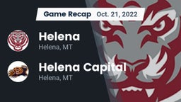Recap: Helena  vs. Helena Capital  2022