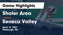 Shaler Area  vs Seneca Valley  Game Highlights - April 13, 2021