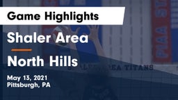 Shaler Area  vs North Hills Game Highlights - May 13, 2021