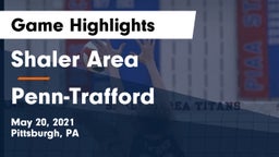 Shaler Area  vs Penn-Trafford  Game Highlights - May 20, 2021