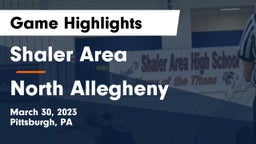 Shaler Area  vs North Allegheny Game Highlights - March 30, 2023