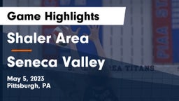 Shaler Area  vs Seneca Valley Game Highlights - May 5, 2023